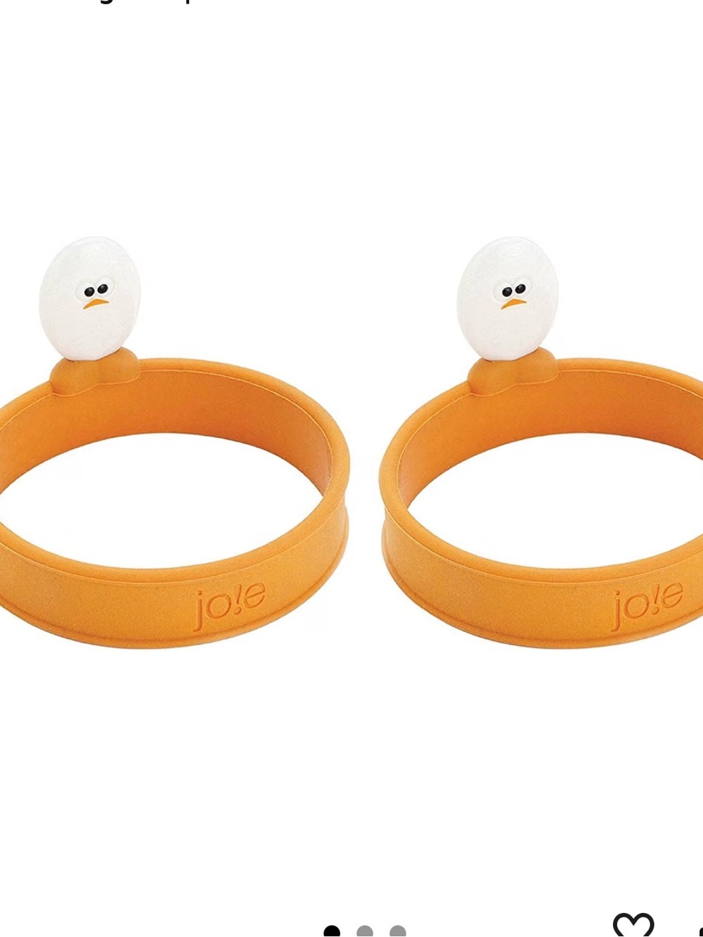 Joie Roundy Silicone Egg Ring (2 pack)